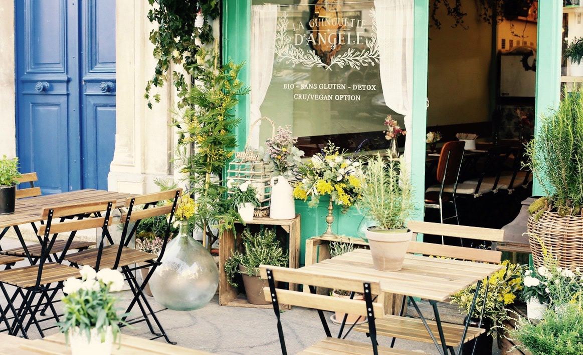 La Guinguette d’Angèle : une jolie cantine végétarienne !